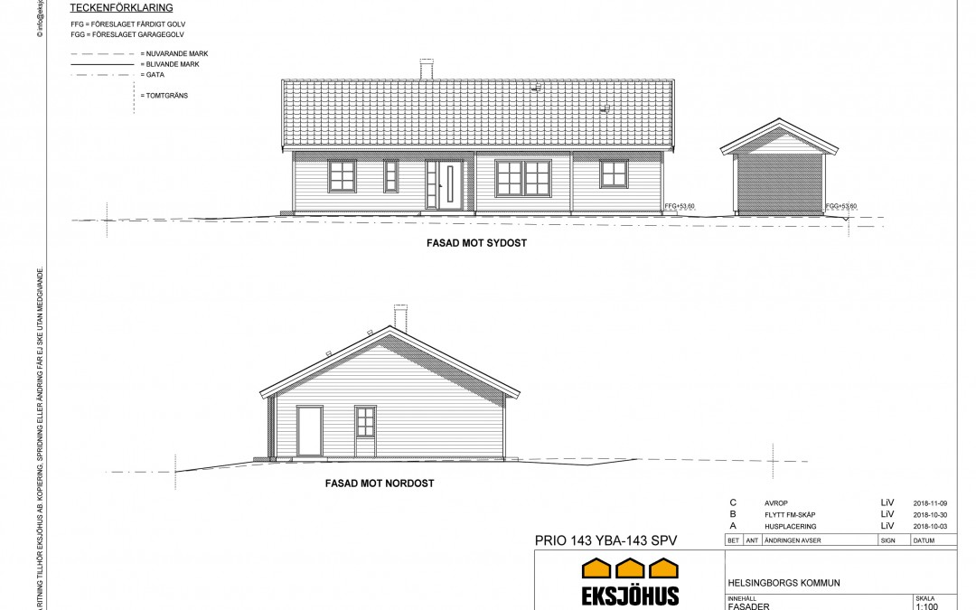 Kontrollansvarig i HelsingborgNyproduktion av villa med garageStatus: Byggstart våren 2019